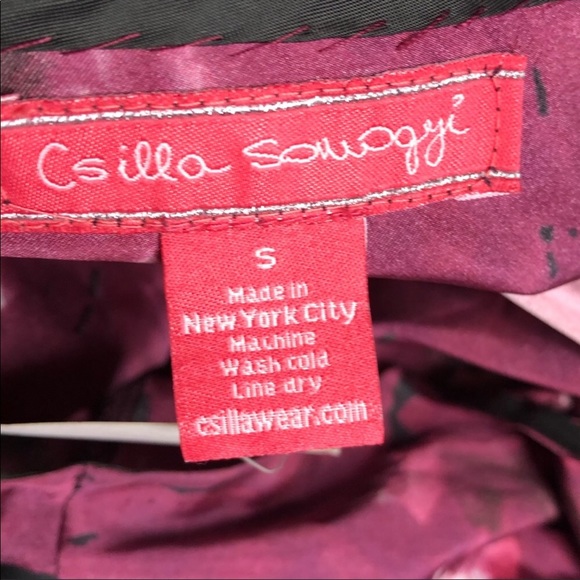 NWT Csilla Somogyi Dress NWT - Picture 4 of 6